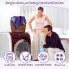 imageCatalonia Waterproof Love Blanket Reversible Fleece Bed Sofa Cover Washable Furniture Protector for Couch Sofa Bed Queen Size PurplePurpleGray