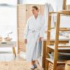 imageCatalonia Womens Long Bathrobe Soft Fleece Robe Comfy Sleepwear NightgownGrey