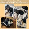 imageKritter Planet Dog Blankets for Large Dogs Soft Fluffy Fleece Pet Blankets for Couch Sofa Dog Beds Car Seats Creat Washable 50x60 inches BrownBlack