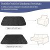 imageKritter Planet Pack of 2 Waterproof Dog Pads Small Furniture Pet Pads Couch Dog Pads for Sofa for Puppy Cats Reversible Dog Mat 30 x 40 inchBlackDark Grey