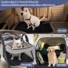 imageKritter Planet Pack of 2 Waterproof Dog Pads Small Furniture Pet Pads Couch Dog Pads for Sofa for Puppy Cats Reversible Dog Mat 30 x 40 inchBlackDark Grey