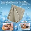 imageKritter Planet Small Cooling Pad for Dog Waterproof Cooling Pet Mat for Summer Lightweight Cooling Outdoor Mat Reversible Furniture Cover Couch 20 x 30 inch TaupeTaupeTaupe