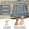 imageKritter Planet Small Cooling Pad for Dog Waterproof Cooling Pet Mat for Summer Lightweight Cooling Outdoor Mat Reversible Furniture Cover Couch 20 x 30 inch TaupeLight GrayLight Gray