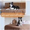 imageKritter Planet Waterproof Bed Blanket Soft and Washable Absorbent Blanket Pad LeakProof Blanket Cover for Couch Sofa BedBrownBrown