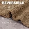 imageKritter Planet Waterproof Bed Blanket Soft and Washable Absorbent Blanket Pad LeakProof Blanket Cover for Couch Sofa BedBrownBrown