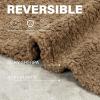 imageKritter Planet Waterproof Bed Blanket Soft and Washable Absorbent Blanket Pad LeakProof Blanket Cover for Couch Sofa BedTaupeBrown