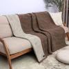 imageKritter Planet Waterproof Bed Blanket Soft and Washable Absorbent Blanket Pad LeakProof Blanket Cover for Couch Sofa BedTaupeBrown