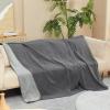 imageKritter Planet Waterproof Blanket for Dogs Washable Liquid Proof Dog Blanket for Couch Sofa Reversible Furniture Protector Cover for Dogs Blanket for Small Medium Large PetsGrey
