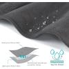 imageKritter Planet Waterproof Blanket for Dogs Washable Liquid Proof Dog Blanket for Couch Sofa Reversible Furniture Protector Cover for Dogs Blanket for Small Medium Large PetsGrey