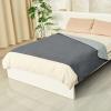 imageKritter Planet Waterproof Blanket for Dogs Washable Liquid Proof Dog Blanket for Couch Sofa Reversible Furniture Protector Cover for Dogs Blanket for Small Medium Large PetsGrey