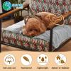 imageKritter Planet Waterproof Small Dog Blanket Paw Print Soft Puppy BlanketWashable Furniture Protector Dog Blanket for CarReversible Sherpa Fleece Couch Cover for Small PetsLight Grey
