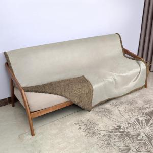 imageKritter Planet Waterproof Bed Blanket Soft and Washable Absorbent Blanket Pad LeakProof Blanket Cover for Couch Sofa BedTaupeBrown