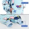 imageCatalonia Oversized Blanket Hoodie Sweatshirt Comfortable Wearable Sherpa PulloverGift for Her80s Dog Blue