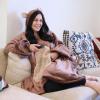 imageCatalonia Oversized Blanket Hoodie Sweatshirt Comfortable Wearable Sherpa PulloverGift for HerBear