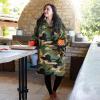 imageCatalonia Oversized Blanket Hoodie Sweatshirt Comfortable Wearable Sherpa PulloverGift for HerCamo