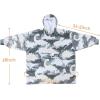 imageCatalonia Oversized Blanket Hoodie Sweatshirt Comfortable Wearable Sherpa PulloverGift for HerDinosaur