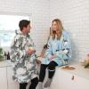 imageCatalonia Oversized Blanket Hoodie Sweatshirt Comfortable Wearable Sherpa PulloverGift for HerDinosaur
