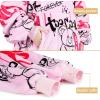 imageCatalonia Oversized Blanket Hoodie Sweatshirt Comfortable Wearable Sherpa PulloverGift for HerGraffiti Bear Pink