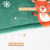 imageCatalonia Oversized Blanket Hoodie Sweatshirt Comfortable Wearable Sherpa PulloverGift for HerRibbit Deer Green