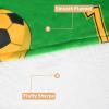 imageCatalonia Oversized Blanket Hoodie Sweatshirt Comfortable Wearable Sherpa PulloverGift for HerSoccer Team Green