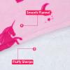 imageCatalonia Oversized Blanket Hoodie Sweatshirt Comfortable Wearable Sherpa PulloverGift for HerUnicorn Pink