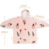 imageCatalonia Oversized Blanket Hoodie Sweatshirt Comfortable Wearable Sherpa PulloverGift for HerXmas Elf Pink