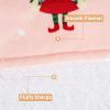 imageCatalonia Oversized Blanket Hoodie Sweatshirt Comfortable Wearable Sherpa PulloverGift for HerXmas Elf Pink