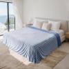 imageCatalonia Cooling Blanket for Hot Sleepers Summer Bed Blanket for Warm Night Sweat Cool Sofa Throw Blanket for Hot Flashes Soft Thin Lightweight Blanket for Adults Kids GreenBlue