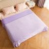 imageCatalonia Cooling Blanket for Hot Sleepers Summer Bed Blanket for Warm Night Sweat Cool Sofa Throw Blanket for Hot Flashes Soft Thin Lightweight Blanket for Adults Kids GreenPurple