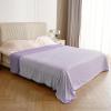 imageCatalonia Cooling Blanket for Hot Sleepers Summer Bed Blanket for Warm Night Sweat Cool Sofa Throw Blanket for Hot Flashes Soft Thin Lightweight Blanket for Adults Kids GreenPurple
