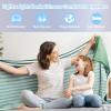 imageCatalonia Cooling Blanket for Hot Sleepers Summer Bed Blanket for Warm Night Sweat Cool Sofa Throw Blanket for Hot Flashes Soft Thin Lightweight Blanket for Adults Kids GreenGreen