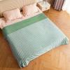 imageCatalonia Cooling Blanket for Hot Sleepers Summer Bed Blanket for Warm Night Sweat Cool Sofa Throw Blanket for Hot Flashes Soft Thin Lightweight Blanket for Adults Kids GreenGreen