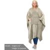 imageCatalonia Fleece Wearable Blanket Poncho for Adult Women Men Travel Wrap Blanket Cape with Pocket  Warm Soft Cozy Snuggly Gift for Her No Sleeves  AllSeasonCamel
