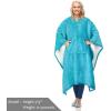 imageCatalonia Sherpa Wearable Blanket Poncho for Adult Women Men Wrap Blanket Cape with Pocket Warm Soft Cozy Snuggly Comfort Gift No Sleeves AquaAqua