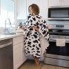 imageCatalonia Sherpa Wearable Blanket Poncho for Adult Women Men Wrap Blanket Cape with Pocket Warm Soft Cozy Snuggly Comfort Gift No Sleeves AquaDalmatian