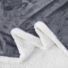 imageCatalonia Sherpa Wearable Blanket with Sleeves ArmsGray