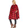 imageCatalonia Womens Poncho Cape Oversized Sherpa Fleece Cloak Coat Snuggly Hooded Wearable Blanket Gift Idea for Women MomChecker