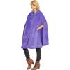 imageCatalonia Womens Poncho Cape Oversized Sherpa Fleece Cloak Coat Snuggly Hooded Wearable Blanket Gift Idea for Women MomPurple
