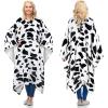 imageCatalonia Sherpa Wearable Blanket Poncho for Adult Women Men Wrap Blanket Cape with Pocket Warm Soft Cozy Snuggly Comfort Gift No Sleeves AquaDalmatian