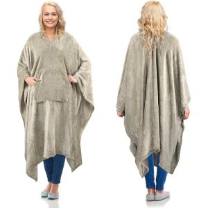 imageCatalonia Fleece Wearable Blanket Poncho for Adult Women Men Travel Wrap Blanket Cape with Pocket  Warm Soft Cozy Snuggly Gift for Her No Sleeves  AllSeasonCamel
