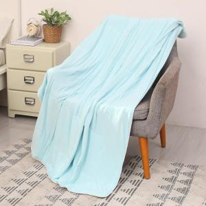 imageCatalonia Kids Summer Cooling Blanket Toddler Small Lightweight for Hot Sleepers Soft Throw for Night Sweats Cool Gifts for Hot Flashes Valentines Day 50x60 InchBlue