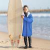 imageCatalonia Kids Waterproof Swim Parka with Hood Windproof Fleece Swim Jacket Warm Winter Swim Coat Perfect for Beach PoolBlue