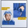 imageCatalonia Kids Waterproof Swim Parka with Hood Windproof Fleece Swim Jacket Warm Winter Swim Coat Perfect for Beach PoolBlue