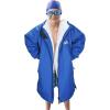imageCatalonia Kids Waterproof Swim Parka with Hood Windproof Fleece Swim Jacket Warm Winter Swim Coat Perfect for Beach PoolBlue