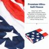 imageCatalonia American Flag Blanket  Soft ampamp Cozy USA Patriotic Throw for 4th of July Independence Day Memorial Day Veterans  Gift for Men Women US Citizenship Ceremonies