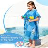 imageCatalonia Nautical Kids Hooded Poncho Towel  100 Cotton Absorbent Changing Robe for Beach Pool ampamp Bath  Cute Gifts for Toddlers Boys Girls Seagulls and Sailboats Print