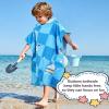 imageCatalonia Nautical Kids Hooded Poncho Towel  100 Cotton Absorbent Changing Robe for Beach Pool ampamp Bath  Cute Gifts for Toddlers Boys Girls Seagulls and Sailboats Print