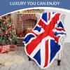 imageCatalonia Sherpa Fleece BlanketCanada National Flag Maple Leaf Print Patriotic Plush Super Soft Warm Reversible Polar Throws for Couch Bed 60 x 50The Union Flag