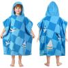 imageCatalonia Nautical Kids Hooded Poncho Towel  100 Cotton Absorbent Changing Robe for Beach Pool ampamp Bath  Cute Gifts for Toddlers Boys Girls Seagulls and Sailboats Print