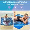 imageCatalonia Beach Towel With Hood Microfiber Hooded Swim Poncho SandFree for Kids and AdultsShark